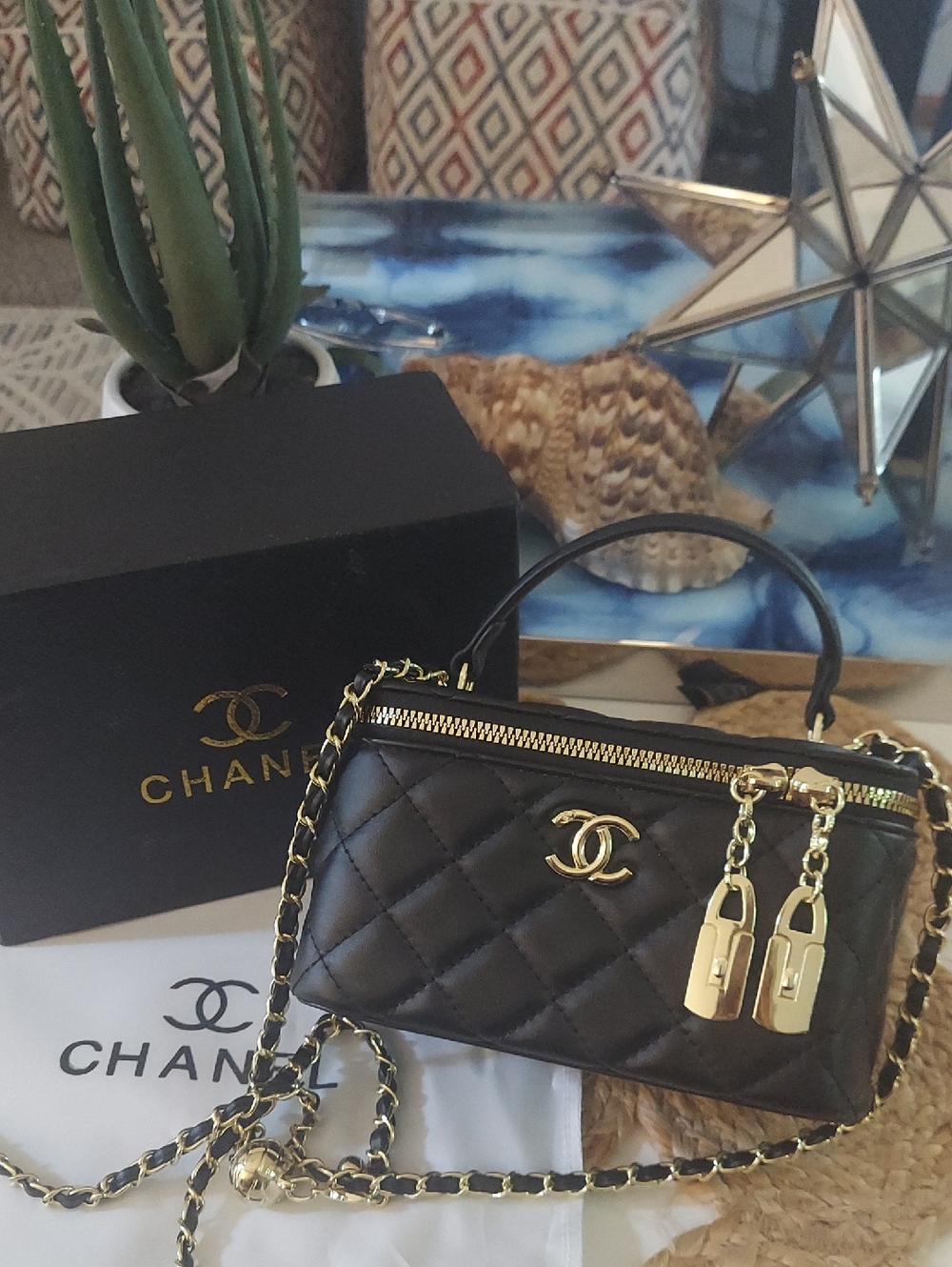 New CC Makeup Beaute Mini Vanity VIP Bag